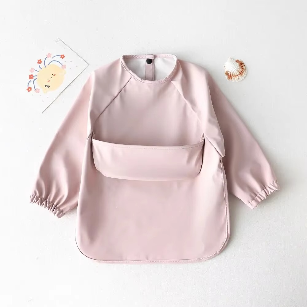 Easy Clean Kids Bib and Art Smock