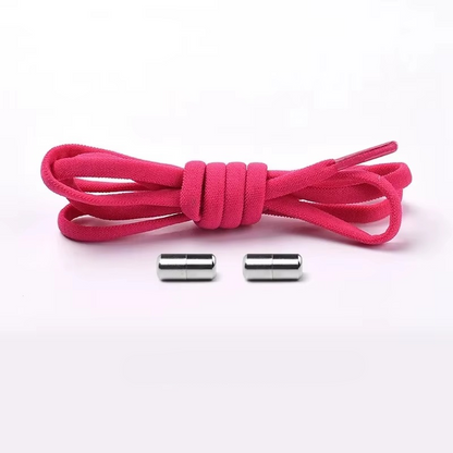 Easy One Pull Laces with Secure Metal Buckle