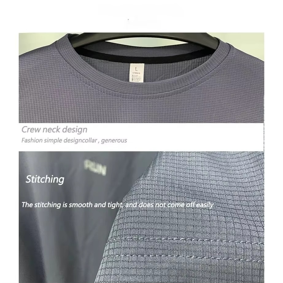 Men's Moisture Wicking Athletic Fit Short Sleeve Top