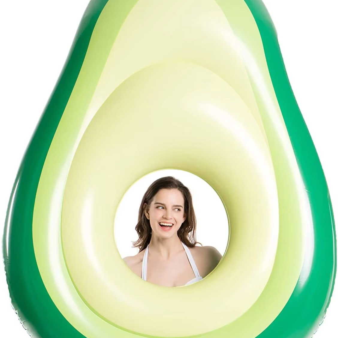Fun Pool Avocado Float with Removable Ball