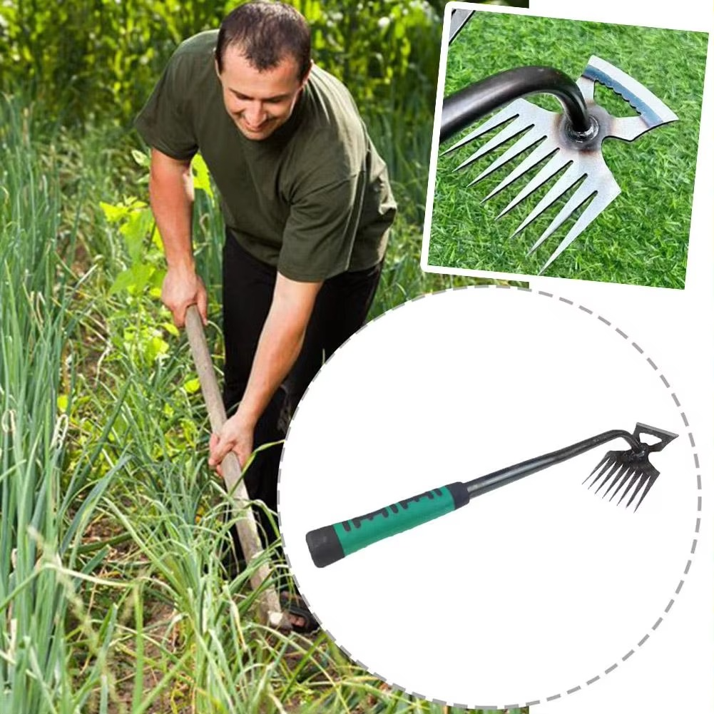 Heavy Duty Garden Hoe with Ergonomic Grip