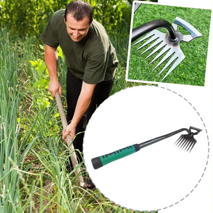 Heavy Duty Garden Hoe with Ergonomic Grip