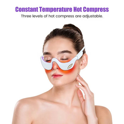 Anti Aging Eye Massager Glasses for Dark Circles Relief