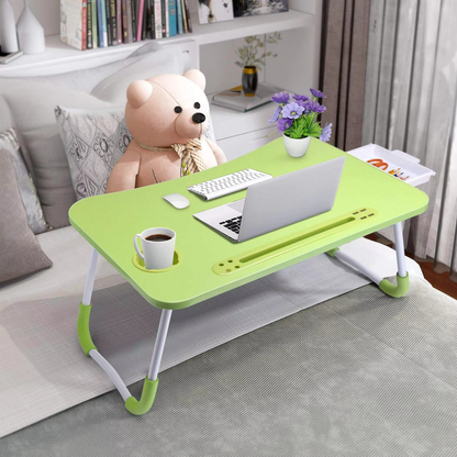 Compact Foldable Laptop Desk with USB Port and Fan