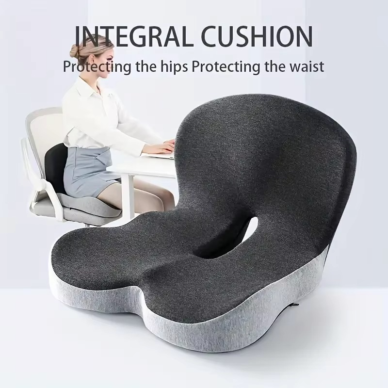 Comfortable Memory Foam Chair Cushion for Back Support