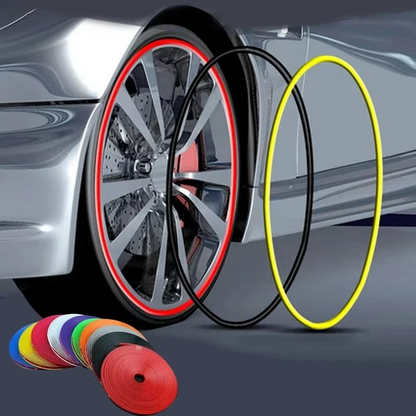 Car Wheel Trim Protector - 26ft Premium Rim Cover Strip