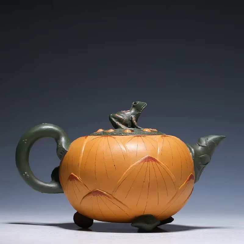 Authentic Chinese Purple Clay Teapot 14oz