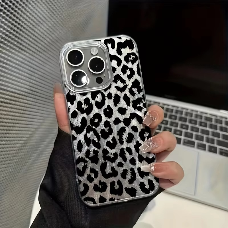 Sparkly Animal Pattern Protective Phone Cover