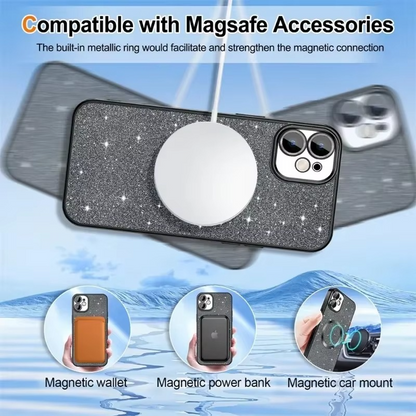 Shiny Metal Phone Case with MagSafe for iPhone
