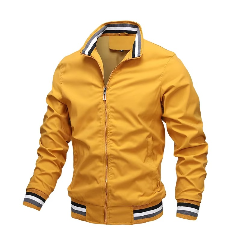 Men's Lightweight Zip Up Windbreaker Jacket