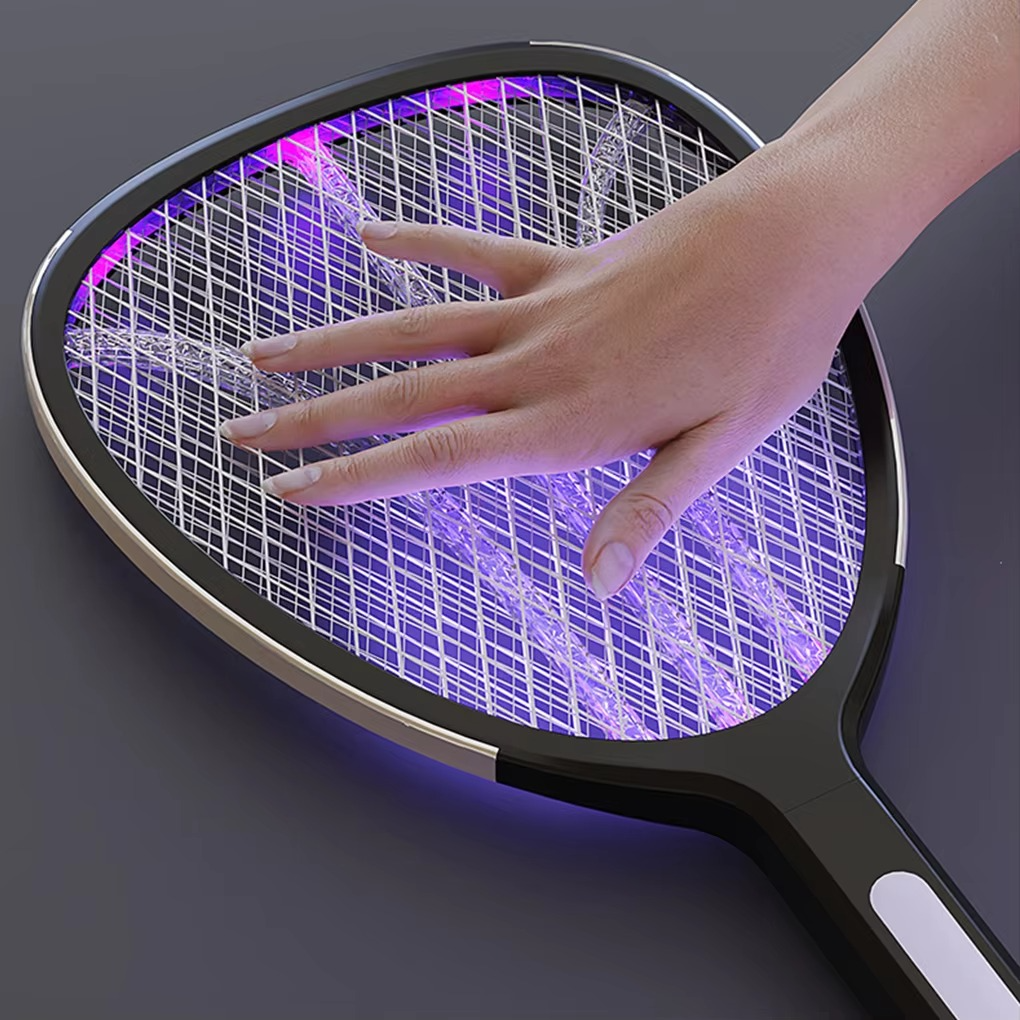 Rechargeable Electronic Mosquito Killer Swatter with USB Charge