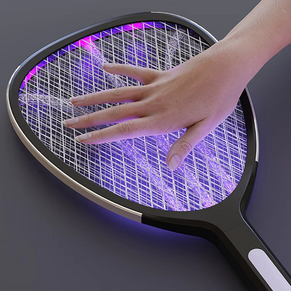 Rechargeable Electronic Mosquito Killer Swatter with USB Charge