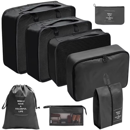 Compact Packing Cubes for Travel and Closet Organization