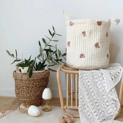 Cute Baby Nursery Storage Basket and Toy Bag