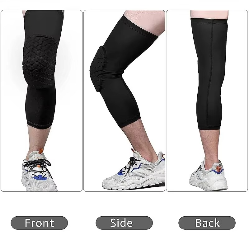 Protective High-Density Knee Pads for Athletic Support