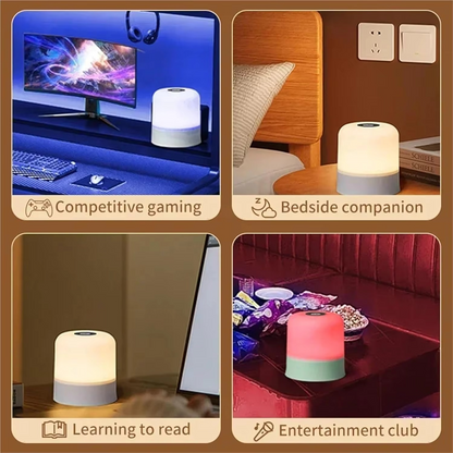 Dimmable LED Touch Lamp With Remote Control