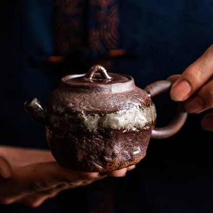 Unique Handcrafted Ceramic Teapot for Home Decor