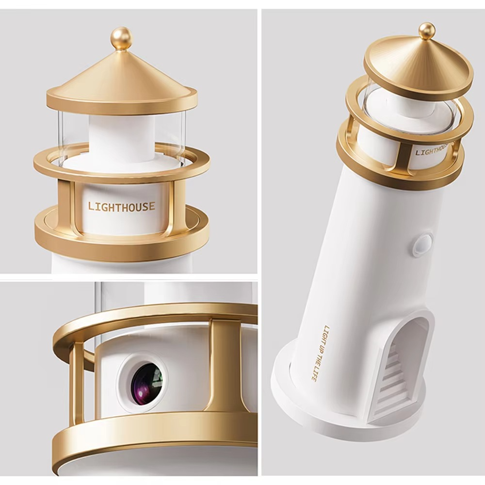 Colorful Ocean Night Light With Bluetooth Speaker and Sensor