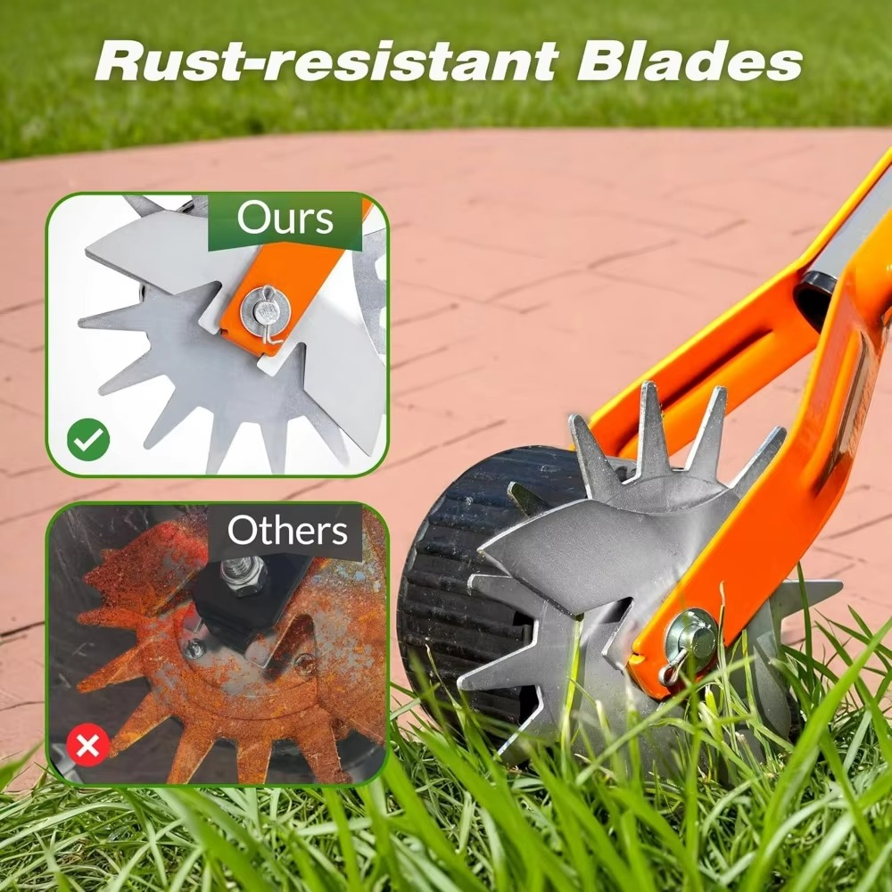 Ergonomic Long Handle Lawn Edger and Trimmer
