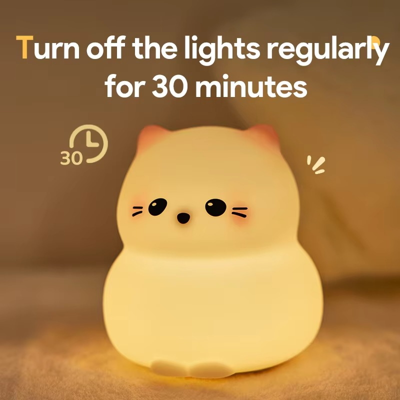 Glowing Pet Friendly LED Nightlight - Gentle Mood Lamp