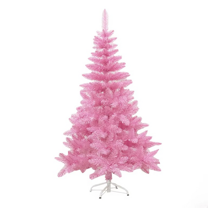 Red Artificial Christmas Tree Decor for Home Display