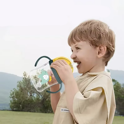 Spill Proof Baby Sippy Cup with Double Handles - Hehif