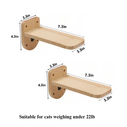 Space-Saving Cat Climber and Scratch Tower