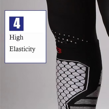 Warm Winter Ski Socks Anti Slip Moisture Wicking High Compression