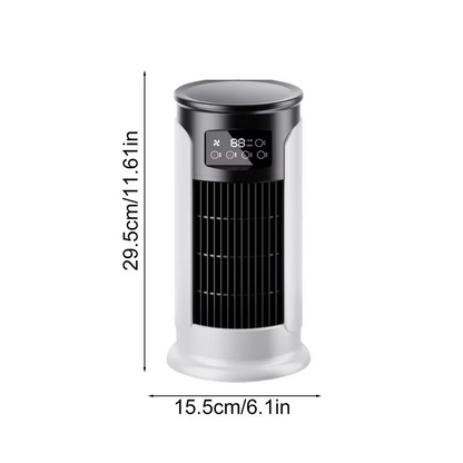 Compact AC Fan with Timer and Small Water Tank