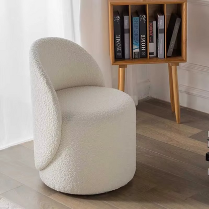 Comfortable Swivel Vanity Stool with Padded Seat