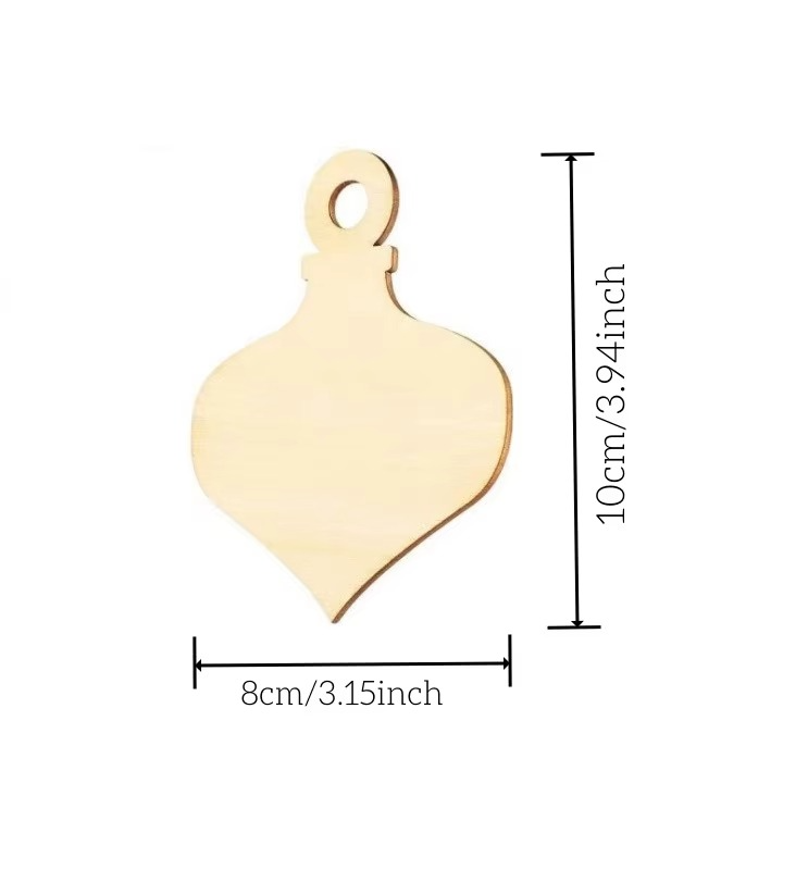 Small Wooden Heart Shapes for Craft and Home Decor