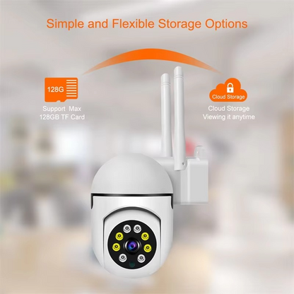 HD WiFi Home Security Camera with Night Vision and Audio