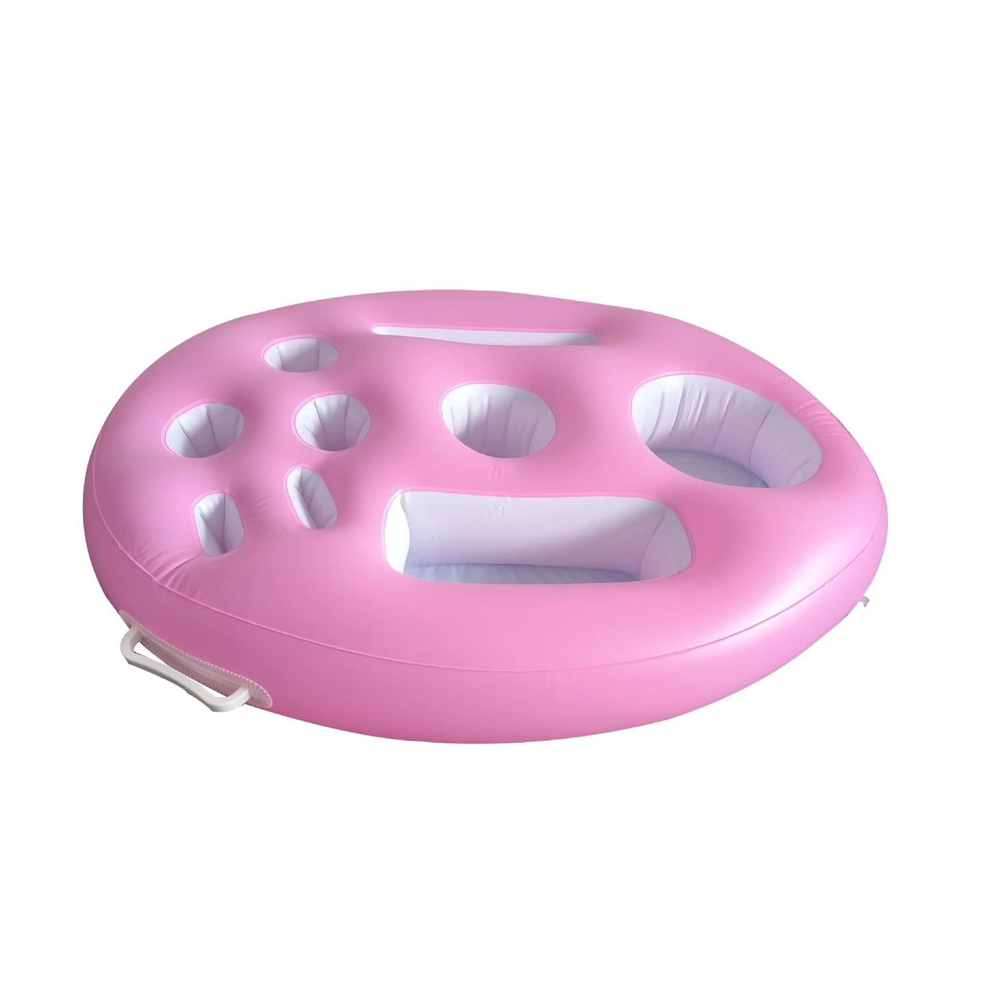 Floating Pool Bar with Cup Holders and Tray