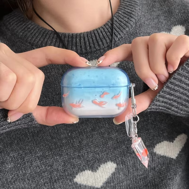 Colorful Silicone Earbud Cover Case - Hehif