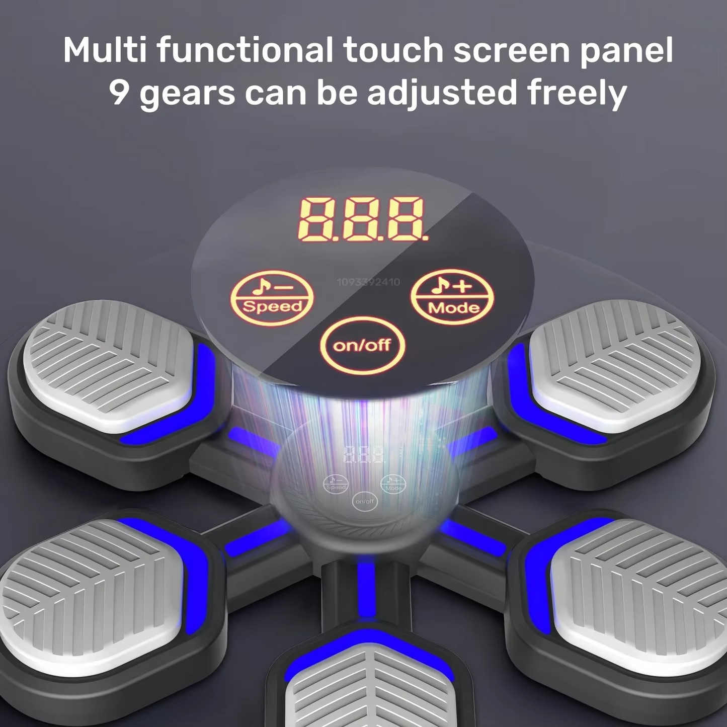 Interactive Boxing Pad with LED Screen and Bluetooth Connectivity