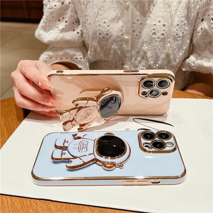 Fun Kickstand Clear iPhone Case