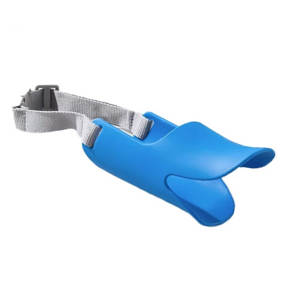 Comfortable Rubber Pet Muzzle for Small to Large Dogs
