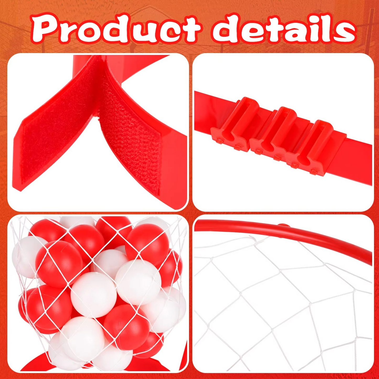 Fun Indoor Basketball Hoop System for Kids and Adults