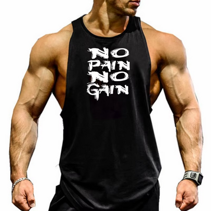 Men's Breathable Gym Vest - Sports Sleeveless Tank Top