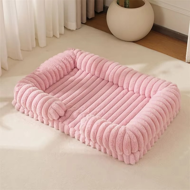 Comfortable Pet Memory Foam Dog Bed with Washable Cover