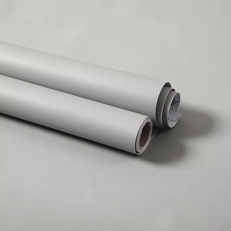 Durable Peel Stick Wall Wallpaper – White, Grey, Black
