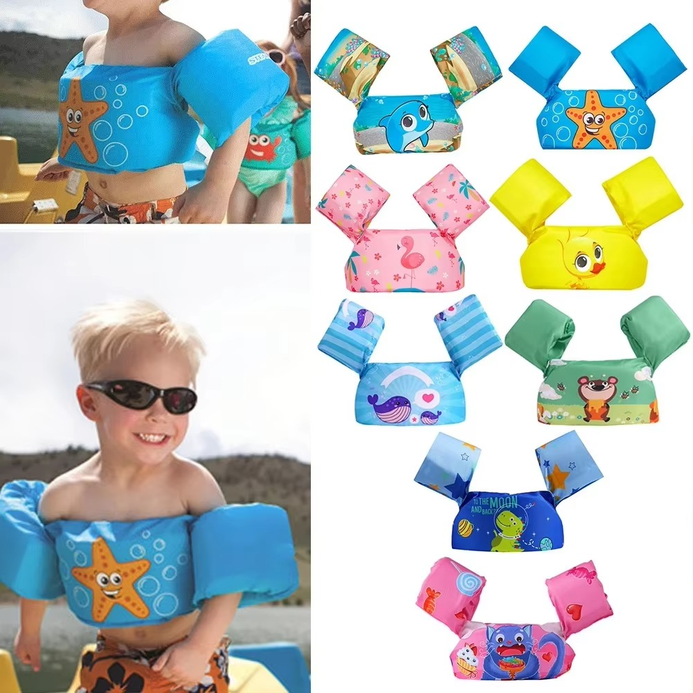 Children's Swim Vest and Arm Floats with Extra Buoyancy - Hehif