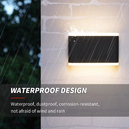 Flexible LED Sconce Light for Home and Garden