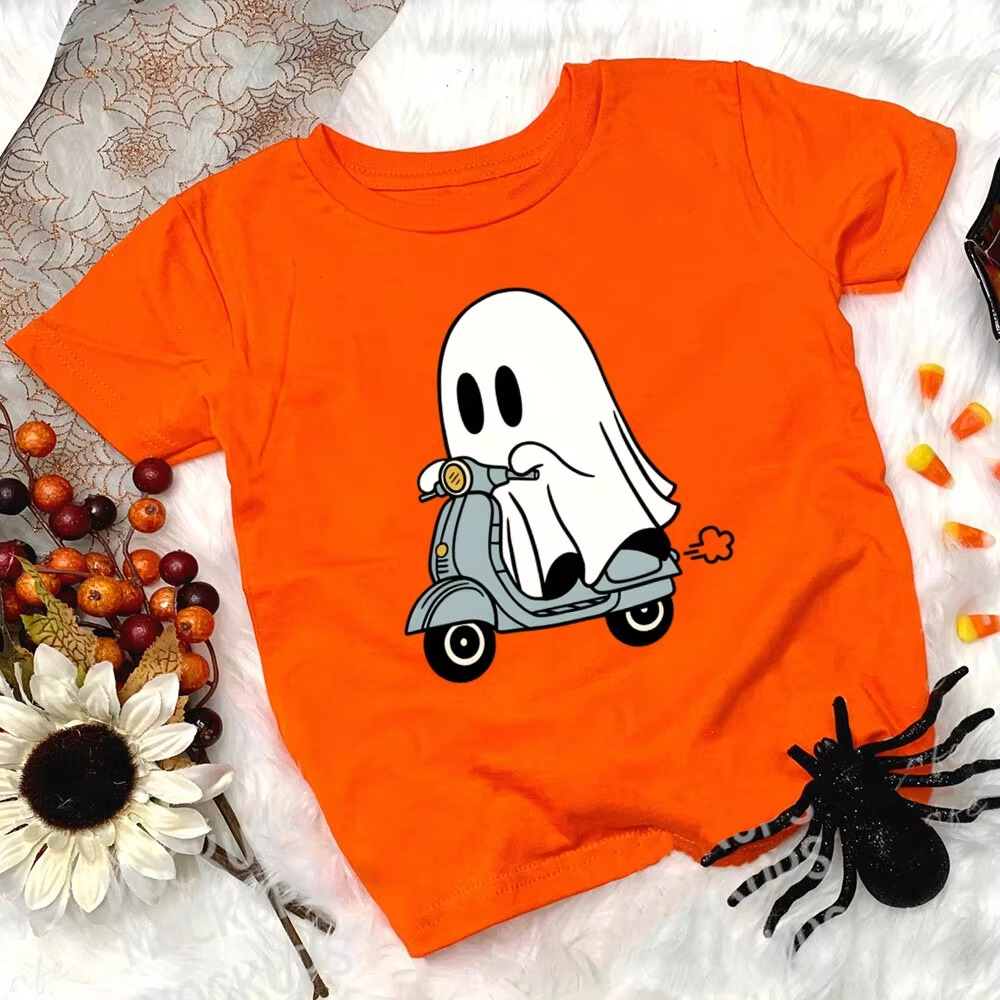 Fun Halloween Graphic Tee for Kids
