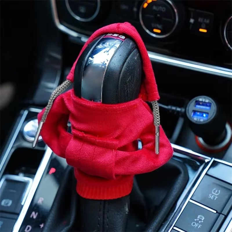 Compact Car Hoodie Gear Knob Cover