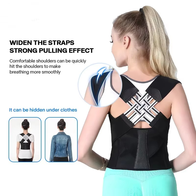 Comfortable Posture Corrector Back Strap for Men Women