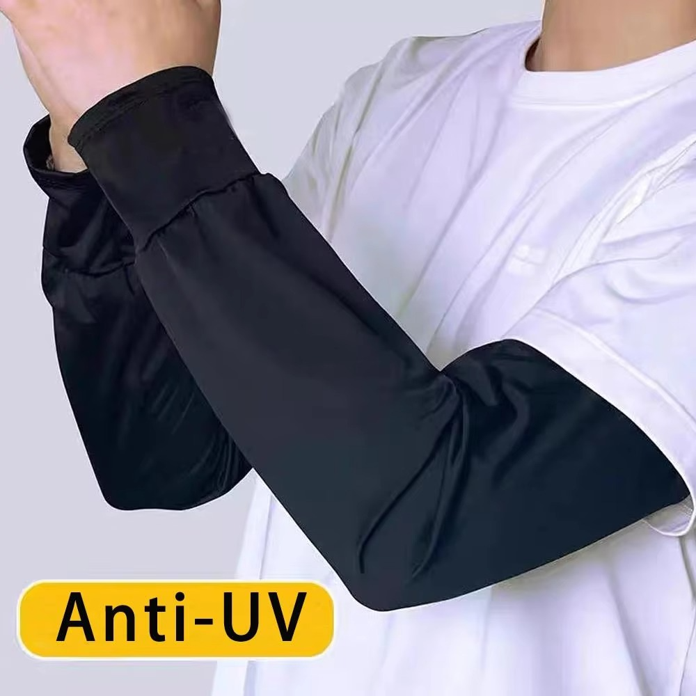 Cooling UV Protective Arm Sleeves for Driving Sports