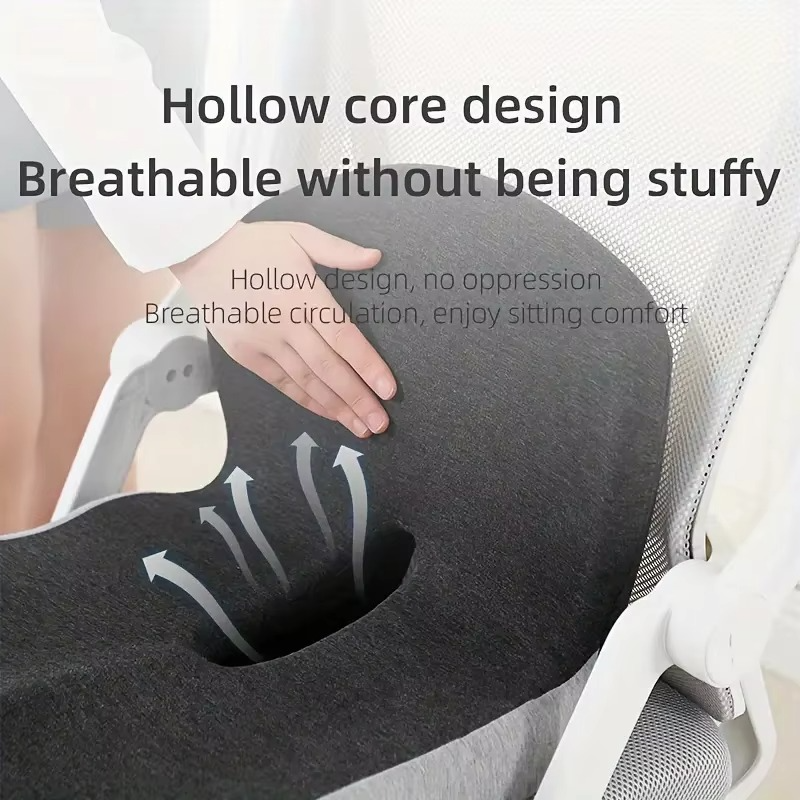 Comfortable Memory Foam Chair Cushion for Back Support