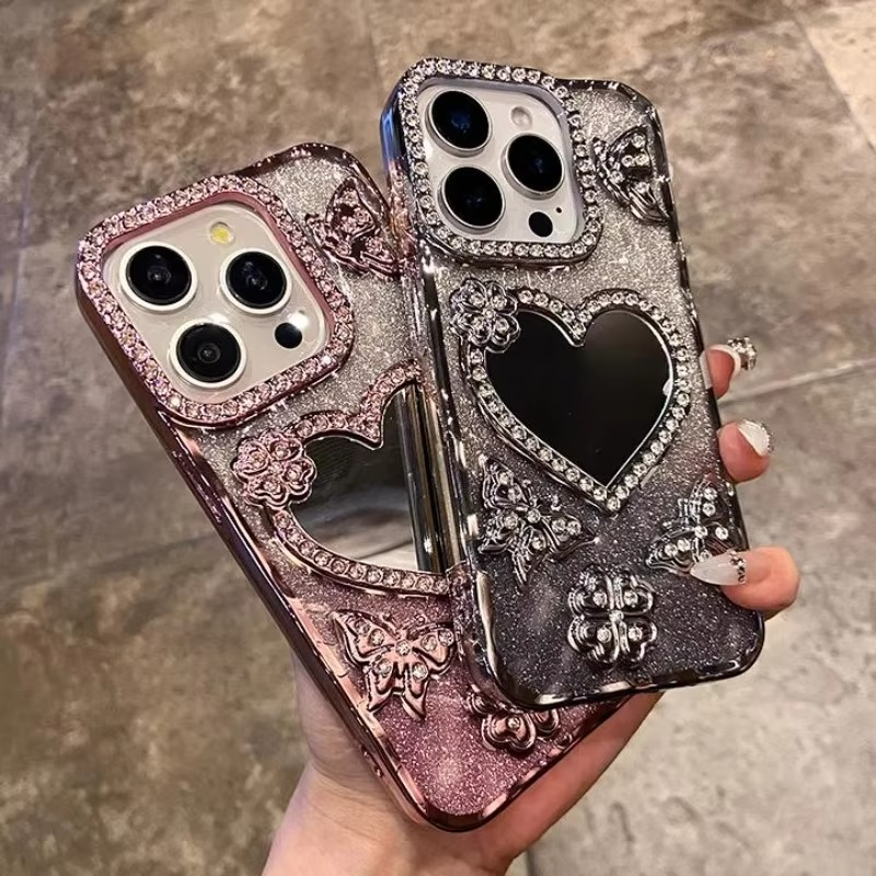 Sparkly Rhinestone Phone Cover for iPhone