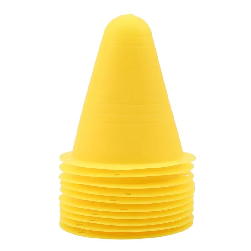 10 Pack Sports Training Cones for Soccer Drills